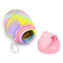 NC4102 BIDON SILIKONOWY SKŁADANY 700ML RÓŻOWY NILS NILS