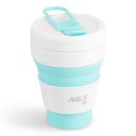 NC4103 KUBEK SILIKONOWY SKŁADANY 355ML MIĘTOWY NILS CAMP NILS CAMP