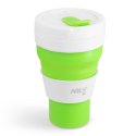 NC4103 KUBEK SILIKONOWY SKŁADANY 600ML JASNO ZIELONY NILS CAMP NILS CAMP