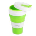 NC4103 KUBEK SILIKONOWY SKŁADANY 600ML JASNO ZIELONY NILS CAMP NILS CAMP
