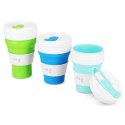 NC4103 KUBEK SILIKONOWY SKŁADANY 600ML JASNO ZIELONY NILS CAMP NILS CAMP