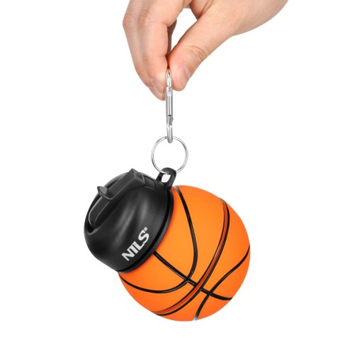 NC4104 KUBEK SILIKONOWY SKŁADANY 550ML BASKETBALL NILS NILS NC4104 KUBEK SILIKONOWY SKŁADANY 550ML BASKETBALL NILS NILS