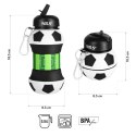 NC4104 KUBEK SILIKONOWY SKŁADANY 550ML FOOTBALL NILS NILS