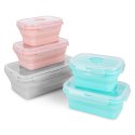 NC4105 POJEMNIK/LUNCH BOX SKŁADANY MIĘTOWY 355ML NILS CAMP NILS CAMP