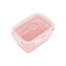 NC4105 POJEMNIK/LUNCH BOX SKŁADANY RÓŻOWY 355ML NILS CAMP NILS CAMP