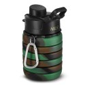 NC4106 BIDON SILIKONOWY SKŁADANY 500ML ZIELONY NILS NILS