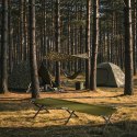 NC2756 ŁÓŻKO POLOWE SKŁADANE ZIELONE 200 CM NILS CAMP NILS