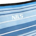 NC3035 NIEBIESKO-BIAŁY KRZESŁO PLAŻOWE NILS CAMP NILS