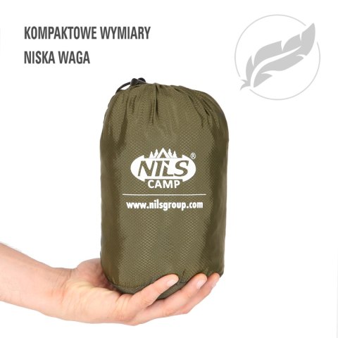 NC3116 ZIELONY HAMAK Z MOSKITIERĄ NILS CAMP NILS NC3116 ZIELONY HAMAK Z MOSKITIERĄ NILS CAMP NILS