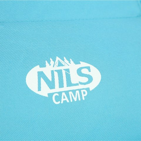 NIEBIESKIE KRZESŁO PLAŻOWE Z PODUSZKĄ CAMP NIEBIESKIE KRZESŁO PLAŻOWE Z PODUSZKĄ CAMP