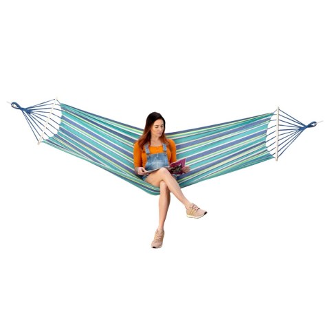 NC9001 MORSKI HAMAK Z DREWNIANĄ BELKĄ 70CM I METALOWYM UCHWYTEM NILS CAMP NILS NC9001 MORSKI HAMAK Z DREWNIANĄ BELKĄ 70CM I METALOWYM UCHWYTEM NILS CAMP NILS