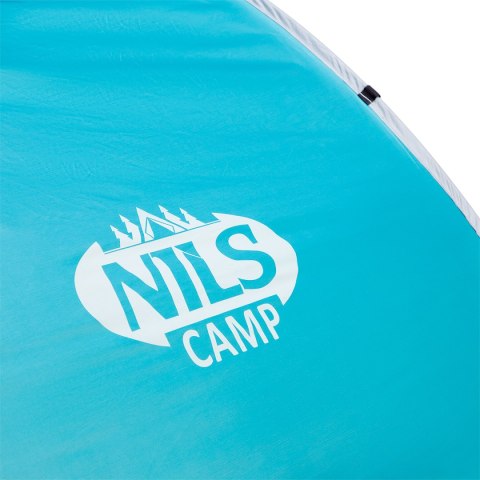 NC3174 TURKUSOWO-SZARY NAMIOT PLAŻOWY SAMOROZKŁADAJĄCY PODŁOGA NILS CAMP NILS NC3174 TURKUSOWO-SZARY NAMIOT PLAŻOWY SAMOROZKŁADAJĄCY PODŁOGA NILS CAMP NILS