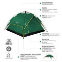 NC7819 ZIELONY NAMIOT SHADOW NILS CAMP NILS CAMP
