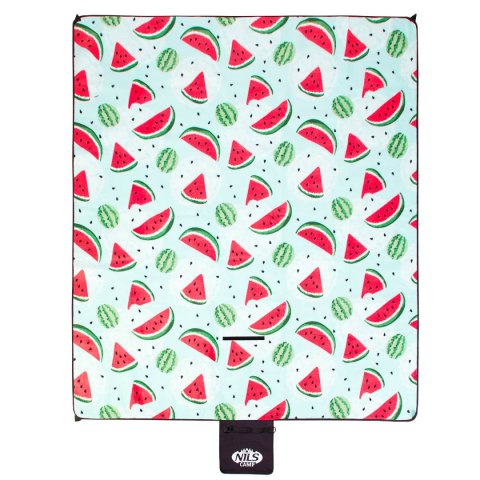 NC2312 ARBUZY KOC PIKNIKOWY 220×200cm PE + ALU NILS CAMP NILS NC2312 ARBUZY KOC PIKNIKOWY 220×200cm PE + ALU NILS CAMP NILS