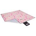 NC2313 FLAMINGI KOC PIKNIKOWY 200×200cm PE + ALU NILS CAMP NILS