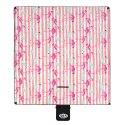 NC2313 FLAMINGI KOC PIKNIKOWY 200×200cm PE + ALU NILS CAMP NILS