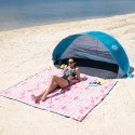 NC2313 FLAMINGI KOC PIKNIKOWY 200×200cm PE + ALU NILS CAMP NILS