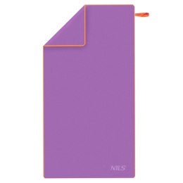 NCR12 RĘCZNIK Z MIKROFIBRY FIOLETOWY 180x100 cm NILS NILS