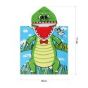 NAR20 RĘCZNIK PONCZO CROCODILE NILS AQUA NILS AQUA