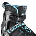 NA11002 CZARNO/NIEBIESKIE ROZM. L (39-42) ŁYŻWOROLKI NILS EXTREME NILS EXTREME