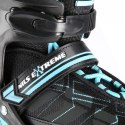 NA11002 CZARNO/NIEBIESKIE ROZM. L (39-42) ŁYŻWOROLKI NILS EXTREME NILS EXTREME