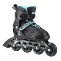 NA11002 CZARNO/NIEBIESKIE ROZM. M (35-38) ŁYŻWOROLKI NILS EXTREME NILS EXTREME