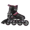 NA11002 CZARNO/RÓŻOWE ROZM. M (35-38) ŁYŻWOROLKI NILS EXTREME NILS EXTREME
