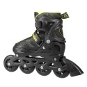 NA11002 CZARNO/ŻÓŁTE ROZM. L (39-42) ŁYŻWOROLKI NILS EXTREME NILS EXTREME