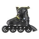 NA11002 CZARNO/ŻÓŁTE ROZM. L (39-42) ŁYŻWOROLKI NILS EXTREME NILS EXTREME