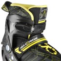 NA11002 CZARNO/ŻÓŁTE ROZM. L (39-42) ŁYŻWOROLKI NILS EXTREME NILS EXTREME