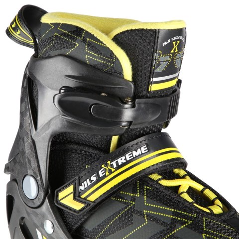 NA11002 CZARNO/ŻÓŁTE ROZM. L (39-42) ŁYŻWOROLKI NILS EXTREME NILS EXTREME NA11002 CZARNO/ŻÓŁTE ROZM. L (39-42) ŁYŻWOROLKI NILS EXTREME NILS EXTREME