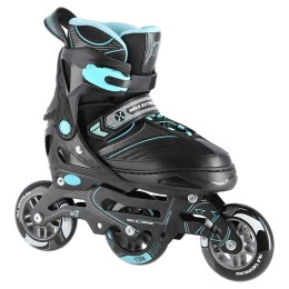 NA11201 CZARNE ROZM. L (39-42) ŁYŻWOROLKI NILS EXTREME NILS EXTREME