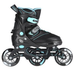 NA11201 CZARNE ROZM. L (39-42) ŁYŻWOROLKI NILS EXTREME NILS EXTREME