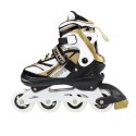 NA1123 A ZŁOTY ROZM. M (35-38) ŁYŻWOROLKI NILS EXTREME NILS EXTREME