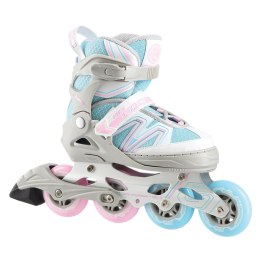 NA14169 A NIEBIESKO-SZARE ROZM. L (39-42) ŁYŻWOROLKI NILS EXTREME NILS EXTREME