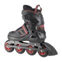 NA14174 A CZARNO-CZERWONE ROZM. L (39-42) ŁYŻWOROLKI NILS EXTREME NILS EXTREME
