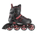 NA14174 A CZARNO-CZERWONE ROZM. L (39-42) ŁYŻWOROLKI NILS EXTREME NILS EXTREME