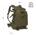 NC3904 PLECAK TAKTYCZNY VANGUARD ZIELONY 45L NILS CAMP NILS CAMP