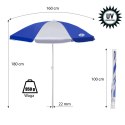 NC7813 PARASOL PLAŻOWY 180 CM NILS CAMP NILS