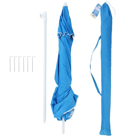 NC7822 PARASOL PLAŻOWY XL 220 CM NILS CAMP NILS NC7822 PARASOL PLAŻOWY XL 220 CM NILS CAMP NILS