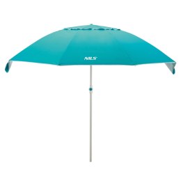 NC7822 TURKUSOWY PARASOL PLAŻOWY XL 220 CM NILS NILS
