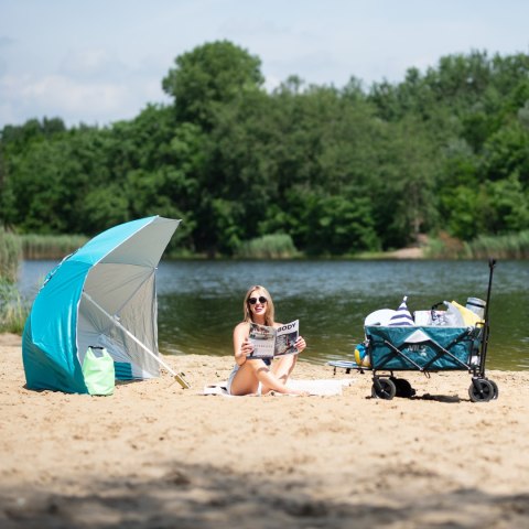 NC7822 TURKUSOWY PARASOL PLAŻOWY XL 220 CM NILS NILS NC7822 TURKUSOWY PARASOL PLAŻOWY XL 220 CM NILS NILS
