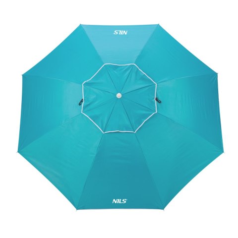 NC7822 TURKUSOWY PARASOL PLAŻOWY XL 220 CM NILS NILS NC7822 TURKUSOWY PARASOL PLAŻOWY XL 220 CM NILS NILS