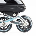 NJ1828 A CZARNY ROZM. S (31-34) ŁYŻWOROLKI NILS EXTREME NILS EXTREME