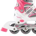 NA10602 RÓŻOWY ROZM. L(39-42) ŁYŻWOROLKI NILS EXTREME NILS EXTREME