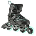 NA11008 CZARNO-MIĘTOWY ROZM. L (39-42) ŁYŻWOROLKI NILS EXTREME NILS EXTREME