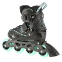 NA11008 CZARNO-MIĘTOWY ROZM. L (39-42) ŁYŻWOROLKI NILS EXTREME NILS EXTREME
