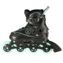 NA11008 CZARNO-MIĘTOWY ROZM. L (39-42) ŁYŻWOROLKI NILS EXTREME NILS EXTREME
