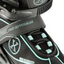NA11008 CZARNO-MIĘTOWY ROZM. L (39-42) ŁYŻWOROLKI NILS EXTREME NILS EXTREME