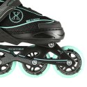 NA11008 CZARNO-MIĘTOWY ROZM. S (31-34) ŁYŻWOROLKI NILS EXTREME NILS EXTREME